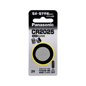 パナソニック コインリチウム電池(3V) CR2025P パナソニック コインリチウム電池(3V) CR2025P