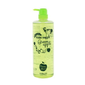 サニープレイス クレンジングシャンプーグリーンアップル1000ml ﾅﾉｻﾌﾟﾘｼﾔﾝﾌﾟGRAP1000ML-イメージ1