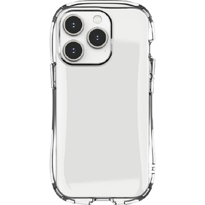 グルマンディーズ iPhone 15 Pro用クリスタルクリアケース クリア GMD-15CL-イメージ1