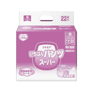 カミ商事 エルモア いちばんパンツ スーパー S 22枚 FCF277U-イメージ1