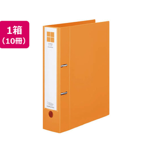 コクヨ Dリングファイル[スムーススタイル] A4タテとじ厚50mmオレンジ10冊 FC92106-ﾌ-UDS450YR-イメージ1