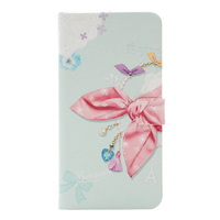 Happymori iPhone 8/7用Dot Scarf Diary ピンクスカーフ HM8234I7