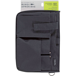 クツワ 文具エプロンバッグ ブラック FCF789S-BE021BK-イメージ4