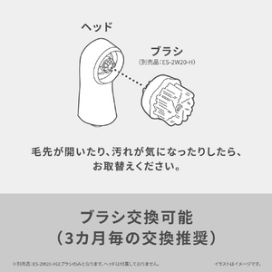 パナソニック VIOブラシ フェリエ ブルー調 ES-WB20-A-イメージ10