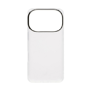 Hamee iPhone17Pro用 耐衝撃ハードケース SALISTY クリアカラー シルバー／クリア 669-182349-イメージ1