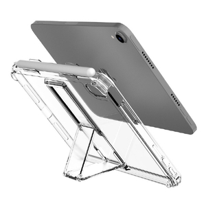 araree iPad mini (A17 Pro)/ (第6世代)用FLEXIELD ペンホルダー付きスタンドケース クリア AR22235-イメージ2