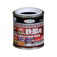 アサヒペン 油性 高耐久鉄部用 1／12L 黒色 FC192NV
