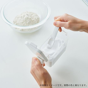 アスベル フォルマ 密閉 調味料ポット プッシュ S 450mL グレー FCF407N-A1146-イメージ2