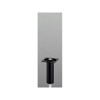 光 アイテック スマートレグ 丸脚 30×100mm 黒 FCM0445-KSM301-1