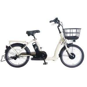 PELTECH ローステップ20型 電動アシスト自転車 内装3段変速 ベージュ TDN-209L-BE-8AH-イメージ1