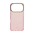 Hamee iPhone17Pro用 耐衝撃ハードケース SALISTY クリアカラー ゴールド／ピンク 669-182356