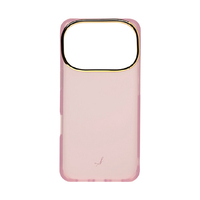 Hamee iPhone17Pro用 耐衝撃ハードケース SALISTY クリアカラー ゴールド／ピンク 669-182356