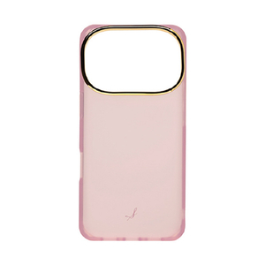 Hamee iPhone17Pro用 耐衝撃ハードケース SALISTY クリアカラー ゴールド／ピンク 669-182356-イメージ1