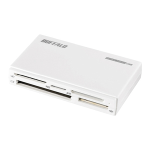 BUFFALO USB3.0対応マルチカードリーダー ハイエンドモデル ホワイト BSCR500U3WH BUFFALO USB3.0対応マルチカードリーダー ハイエンドモデル ホワイト BSCR500U3WH
