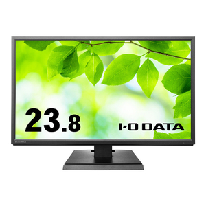 I・Oデータ 23．8型液晶ディスプレイ ブラック LCD-DF241EDB-A-イメージ1