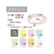コクヨ 強粘着ふせん〈K2〉 75×75 7色ミックス パステル10冊 F028606-K2ﾒ-KP7575X10-イメージ5