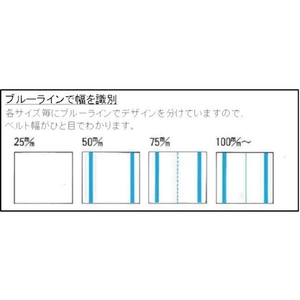 テザック TESAC/耐化学薬品用スリングJIS2等級両端アイ形25幅×1 FC720GJ-7931379-イメージ2