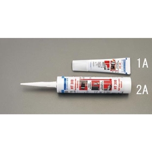エスコ シリコ-ンシーラント 高温用 赤 310ml FCX4434-EA930AH-2A-イメージ1