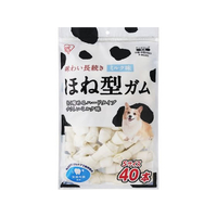 アイリスオーヤマ 骨型ガム ミルク味 Sサイズ 40本 FC294PV-P-MG40S