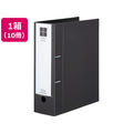 コクヨ Dリングファイル[スムーススタイル] A4タテとじ厚70ダークグレー10冊 FC92108-ﾌ-UDS470DM