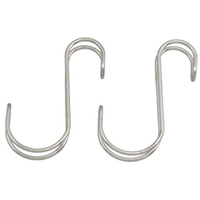 ハイロジック 横ブレ安定S字フック 小 ステンレス 2個入 FCF128J-64-7752-18