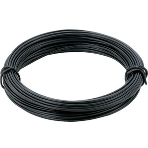 トラスコ中山 TRUSCO カラー針金 小巻タイプ・20番手 黒 線径0.9mm 黒200.90.715 FC574EZ-2825481-イメージ1