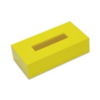 橋本達之助工芸 紀州ティッシュBOX カラー イエロー ｷｼﾕｳﾃｲﾂｼﾕBOXｶﾗｲｴﾛ