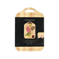 パール金属 スタイルプレート カッティングボードL(ラバーウッド)H FC004NR-C-9137