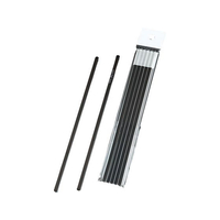 シンビ アクリル クリアブラックマドラー 4角形 5本組 M-54 FC505LR-5983700