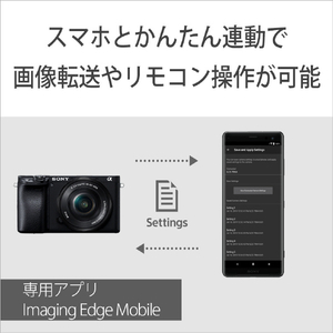 SONY デジタル一眼カメラ・パワーズームレンズキット α6400 ブラック ILCE6400LB-イメージ10