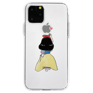 Dparks iPhone 11 Pro用ソフトクリアケース お姫様 DS17236I58R-イメージ1