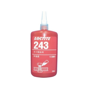 ヘンケルジャパン ネジロック剤 243 250ml 青250ml1300～3000 FC660EW-1211722-イメージ1