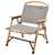 ロイヤル ロウ ウッド チェア peace park グレー 36660441-CHAIR-L-GR-イメージ1