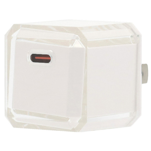 インプリンク PD20W対応 Type-C1ポート ネイルボトル型AC充電器 ホワイト IMACPD20BWH-イメージ3