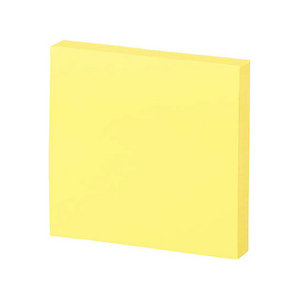 コクヨ 強粘着ふせん〈K2〉 75×75 黄色 パステル10冊 F028610-K2ﾒ-KP7575YX10-イメージ2