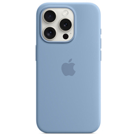 Apple MagSafe対応iPhone 15 Proシリコーンケース ウインターブルー MT1L3FE/A