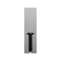 光 アイテック スマートレグ 丸脚 30×150mm 黒 FCM0447-KSM315-1