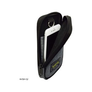 マーベル スマホポーチ グレー180×100×35ポリエステル FC169FL-1610494-イメージ4