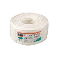 トラスコ中山 TRUSCO　ビニロンロープ　3つ打　線径6mmX長さ30m R-630