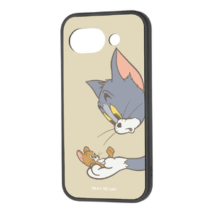 レイ・アウト Google Pixel 10a用 / トムとジェリー / maru 衝撃吸収 バンパー ハイブリッドケース トムとジェリー_キャッチ RJ-WGP10AK4TB/TJ42-イメージ1