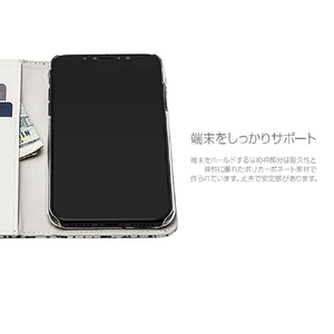 ZENUS iPhone XS Max用ケース Denim Paisley Diary Z14237I65-イメージ5