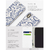 ZENUS iPhone XS Max用ケース Denim Paisley Diary Z14237I65-イメージ3