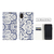 ZENUS iPhone XS Max用ケース Denim Paisley Diary Z14237I65-イメージ6
