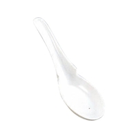 台和引掛ちりレンゲ クリーム メラミン 45×145mm 57-4-IV FCL8125-042070001