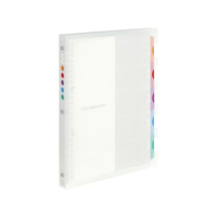 マルマン FC444PU-F906 ルーズリーフ バインダー B5 ファイブチャート