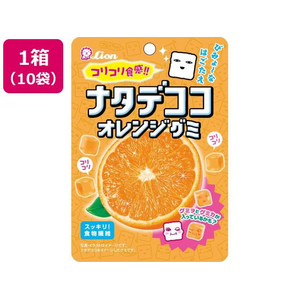 ライオン菓子 ナタデココオレンジグミ 40g 10袋 FCJ726N-イメージ1