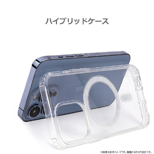 abbi FRIENDS iPhone 16 Plus用ネコマンジュウMagSafe対応クリアケース サイクリング ABF27238I16PL-イメージ7