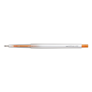 三菱鉛筆 スタイルフィット ゲルインクボールペン ノック式(リフィル入) 0．28mm オレンジ UMN139284-イメージ1
