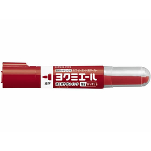 コクヨ ホワイトボード用マーカー(ヨクミエール)直液カートリッジ式 細字 赤 F892216-PM-B501R-イメージ1