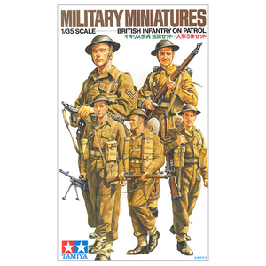 タミヤ 1/35 イギリス歩兵 巡回セット 1/35 ミリタリーミニチュアシリーズ No.223 ﾀﾐﾔMM ｲｷﾞﾘｽﾎﾍｲ ｼﾞﾕﾝｶｲ ｶｲ-イメージ2